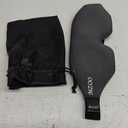 MZOO Luxury Sleep Eye Mask for Side Sleeper Men Women, Zero Eye Pressure 3D Sleeping Mask, Light Blocking Patented Design Night Blindfold, Soft Eye Shade Cover for Travel, Grey