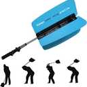 Golf Power Resistance Trainer,Golf Swing Training aid Fan for Golf Power Swing (Blue)