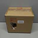 VILUXY Vintage Glass Pendant Light, Single Hanging Pendant Lighting, Black with Clear Glass Shade Classic for Farmhouse, Entryway, Dining Room, Kitchen Island, Foyer