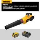 DEWALT FLEXVOLT 60V MAX* Blower, 125 MPH, 600 CFM (DCBL772X1)