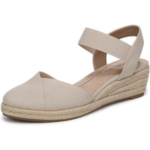 LifeStride Kimmie Espadrille Shoes (Beige, M)