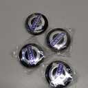 4PCS Wheel Center Caps for Volvo S90 S60 XC60 XC40 XC90 V40 V60 S60 S80, 63mm/ 2.48" Car Wheel Hub Caps ABS Rim Center Hub Cover (Blue)