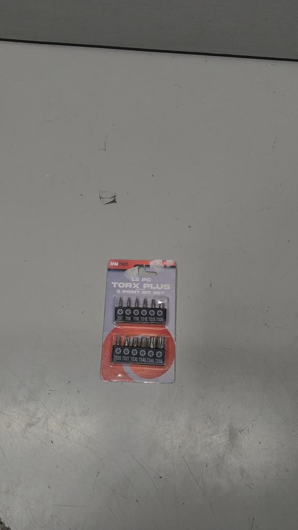 Torx Plus 5-Point Tamper-Proof Security Bits - 12Pc Torx Star 5 Point, Security Tamper Proof, Driver Bit Set TS7,8,9,10,15,20,25,27,30,40,45,50 Multifunction Damage/Shear Resistant Torque Kit