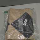 Collive Checkered Easy Jute Outdoor Runner Rug, 2 x 6 Washable Runners for Hallways Woven Farmhouse Kitchen Runner Rug Non Slip, Geometric Diamond Indoor Outdoors Carpet for Porch Entryway Backyard (Black/Checkerboard)