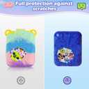 Silicone Cover Case with Lanyard for Bitzee Disney Interactive Toy Digital Pet, Protective Case Holder Skin for Bitzee Virtual Electronic Pets for Girls & Boys Colourful