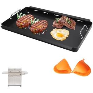 Full-Size Griddle Inserts for Charbroil Commercial Tru Infrared 466242715 463242715 463276016 463255020 463439915 463242716 Replacement Parts, Flat Top Griddle for charbroil G533-0009-W1 G541-0016-W2