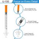 1ml 31G 5/16"(8mm), Disposable Individual Package (100pcs)