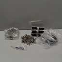 yofit 6 Pcs Christmas Snowflake Stocking Holder, Metal Christmas Stocking Hanger, 3D Sliver Stocking Hooks Non-Slip for Fireplace Mantel Window Christmas Home Xmas Party Decor