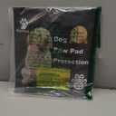 Dog Paw Protector Gripper Traction Pads,Dog Paw Covers,Foot Stickers in Summer Hot/Winter Cold Pavement,Dog Shoes Booties Socks Replacement,12 Sets (48 pcs) XXL Black