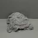 Bedsure Cooling Cotton Waffle Weave Blanket - Lightweight Breathable Blanket of Rayon Derived from Bamboo for Hot Sleepers, Luxury Throws for Bed, Couch and Sofa, Grey, 50x70 Inches