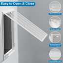 Fits 20x25 Duct Opening, Hon Guan Steel Return Air Grille with Removable Door, HVAC Vent Cover Grill for Home Ceiling or Wall, Compatible with 1 Inch Filters, External Dimensions: 22.4"W X 27.8"H