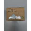 2-Pack Organic Bassinet Sheets for Girls, Boys - 100% Cotton Bassinet Mattress Sheets Compatible with Halo Bassinest Swivel Sleeper, Graco, Baby Delight, Chicco,Unisex Fitted Bassinet Sheets(Bunnies) (33"x 17")