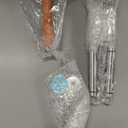 Gisafai 3 Pcs Pastry Cutter Set 5 Wheel Adjustable Pizza Slicer Stainless Lattice Roller Slicer Dual Ravioli Dough Cutter for Christmas Kitchen Pizza Noodle Pasta Maker