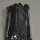 Vicenpal 24 Pcs 7 Inch Plastic Yard Stakes Inflatables Heavy Duty Plastic Garden Stakes for Tent Ground Replacement Outdoor Fence Lawn Pegs Landscape Staples Halloween Christmas Decorations (Black)