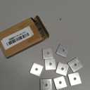 uxcell Square Nuts, M6x25mmx5mm Zinc-Plated Metric Coarse Thread Assortment Kit, 9 Pcs