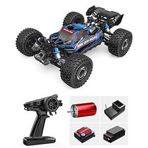 TesPower MJX Hyper GO 16207 with 3S Battery 1/16 RTR Brushless RC Cars, 62KM/H Fast RC Truck, 4WD All-Road Remote Control Cars for Adults,Electric Powered Hobby RC Buggy Gift for Adult