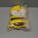 Baby Head Protector Backpack, Toddler Baby Head Protection Backpack with Baby Knee Pads Alarm Function for Walking & Crawling, Soft, Breathable and Wearing Safety Baby Head Protector - Yellow Bee