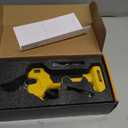 MtiolHig Electric Pruning Shears Compatible with DeWALT 20V  26000RPM Cordless Garden Pruner,0.8-2 inch Max Cutting Diameter PVC Cutter Tree Trimmer with LCD Display & SK7 Blades(Tool Only) (Short, Yellow)
