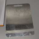 Titanium Cutting Board for Kitchen - 100% Pure Titanium Cutting Boards Non Toxic - 2025 New Upgrade Double Sided Metal Chopping Boards for Meat, Vegetables, Fruits, Dishwasher Safe (14" x 10", 1-Pack)