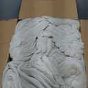 Bedsure Cal King Comforter Set - GentleSoft 3 Pieces Double-Side Fleece Fluffy Linen Comforter Set, Cozy Striped Room Decor Aesthetic, Luxury Cal King Bedding, 2 Pillowcases, 104x96 Inches