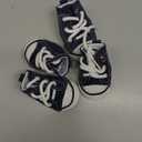 Dog Boots, Dog Sport Sneakers 4-Pack | Breathable Anti-Slip Paw Protectors for Hot Pavement | Small Medium Large Dogs Running Hiking Walking Shoes with Rugged Rubber Sole (Size 6, Blue)