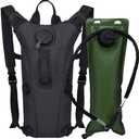 ATBP Tactical Hydration Pack 3L Water Bladder Backpack Lightweight Water Storage Reservoir Bag Daypack for Running Hiking Cycling Biking