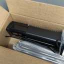 Uthfy Electric Outdoor Patio Heater,1500W Infrared Heater with 24H Timer, Remote, Waterproof, Quiet Portable Space Heater for Large Room, 35 Tower Heater for Indoor Garage, Balcony, Backyard, Shop