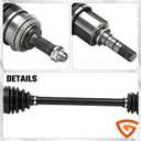 CV Axle Shaft Assembly Compatible with Subaru Impreza 2008-2015, Legacy 2005-2009, Outback 2005-2009, Front Left or Right