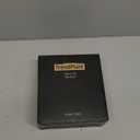 TrendPlain 16oz/470ml Glass Olive Oil Sprayer for Cooking  2 in 1 Olive Oil Dispenser Bottle for Kitchen Gadgets and Air Fryer Accessories, Salad, BBQ - Black & Ash