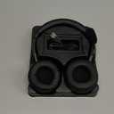 LEVN Bluetooth Headset with Microphone, 60 Hrs Working Time Dual Connection Bluetooth Headphones with Mic, Wireless Headset with Mic for Work/Video Meetings/Phone/Call Center/PC/Music/Zoom/Teams (Black)