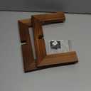 hismocal Wood Plant Stand Indoor/Outdoor for Plants, Large Size Planter Stand Holder,Sturdy and Stable Flower Pot Stand,Fits Most Size Flower Pots In Room(1 Pack)