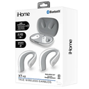 IHOME TW OPEN EAR EARBUDS Gray White