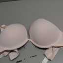 Women's Push Up Padded Bra Seamless T-Shirt Underwire Plunge Bra Add One Cup 40C