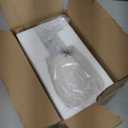 White Soap Dispenser, with Face Design, Ceramic Funny Liquid Dispenser, Refillable Lotion, Soap, Shampoo, Bathroom and Kitchen (White)