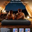 Hikenture 4" Thick Self Inflating Sleeping Pad, Foam & Air Camping Mattress, 9.5 R-Value Insulated Sleeping Mat, Portable All Season Camping Pad for Tent, Car, Cot, Truck
