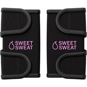 Sports Research Sweet Sweat Arm Trimmers - Premium Sweat-Enhancing Arm Wraps for Women & Men - 3 Adjustable Sizes