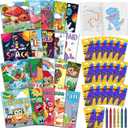 Elfew 20 Set Small Coloring Books with Crayons for Kids Party Favors, Bulk Coloring Books for Kids Ages 2-4 , Gifts Goodie Bag Stuffers, Classroom Activity, Back to School Supplies