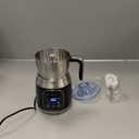 Maestri House Milk Frother, Variable Temp and Froth Thickness DualFro 600 Milk Frother Steamer, 21OZ Smart Touch Control Milk Warmer, Dishwasher Safe, Memory Function for Latte&Hot Chocolate (Black)