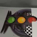 3-Tier Race Car Theme Cupcake Stand Racing Birthday Party Decoration Round Cardboard Cupcake Stand for Cars Birthday Decorations Race Car Party Supplies