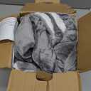 Bedsure GentleSoft Sherpa Fleece Throw Blanket for Couch  Thick & Cozy Christmas Blanket for Winter, Non-Heated, Soft Fuzzy Plush Throw Gifts for Women and Men, Grey, 50x60 Inches