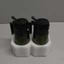 CXINYI - 16oz/470ml Olive Oil Dispenser for Kitchen with Stickers - 2 in 1 Olive Oil Sprayer for Cooking, Air Fryer, and Salad, 2 Black (Light-Proof Kitchen Gadget)