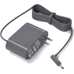 26.1V Replacement for Dyson Charger 205720-02 for Dyson V6 V7 V8 Car + Boat DC58 DC59 DC61 DC62 SV03 SV04 SV05 SV06 Cordless Vacuum 21.6V Battery Charger Cord 5.9FT
