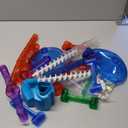 Magicfly Marble Run Set with Motorized Elevator, 127 Pcs Marble Track Building Toy with Glass Marbles for Kids, Ideal STEM Marble Maze Gift for Christmas or Birthday