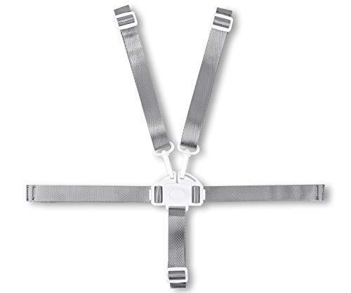 Minnebaby High Chair Straps - Replacement 5-Point Harness for Baby High Chairs, Adjustable 3 or 5-Point Harness, Durable and Comfortable, Easy-to-Use Buckle, Universal Fit