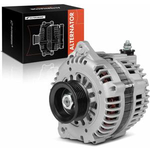 A-Premium Alternator Compatible with Nissan Murano 2003-2007, Maxima 1995-2000/2002-2003 & Infiniti I30 1998-2000, I35 2002-2004, 12V 110A 6-Groove Pulley Clockwise, Replace# 231000L701, 231005Y700
