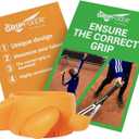GRIPFIXER Tennis | Ensures The Correct Grip | The Ultimate Training Equipment & Teaching aid | Danish Innovation (Medium (Pack of 1))