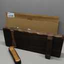 22 x 9 Inch Large Decorative Found Wood Board Farmhouse Wood Riser Pedestal Stand for Kitchen Bathroom Counter, Rustic Wooden Board for Plant, Jewelry, Vanity, Candle