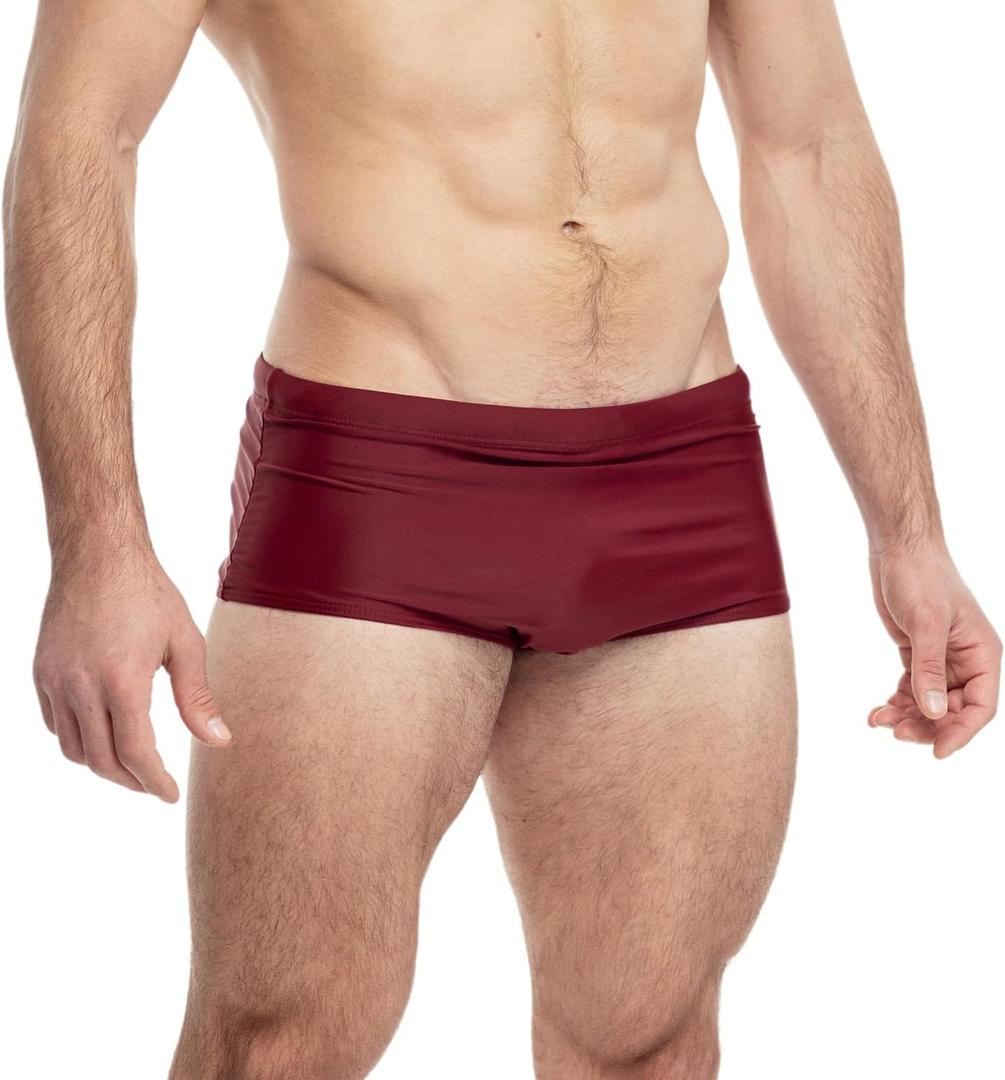 Taddlee Men's Swimwear Sexy Swim Briefs Bikini Board Surf Shorts Boxer Swimsuits (Large, H8388)