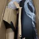 Black Minimalist Swivel Stool with Wheel Perfect for Work SPA Shop Massage Height-Adjustable and Cost-Effective Rolling Stool Chair with Square Seat