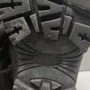 NORTIV 8 Men's Waterproof Winter Snow Boots Insulated Fur Liner Lightweight Outdoor Tall Boots (6, Black-2m)